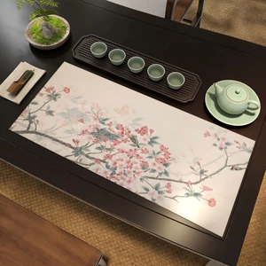 Phong Cách Tảo Cát Bùn Thiền Trà Thảm Nhanh Khô Và Hút Nước Hộ Gia Đình Bàn Trà Thảm Nhà Bếp Chống Trơn Trượt Chống Thấm Nước Trà Thảm Sen