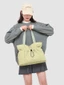 Túi Tote kẻ sọc thời trang có chất liệu Nylon để sử dụng hàng ngày Phong cách nữ đường phố