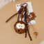 Cookie Pu Móc Khóa Handmade Với Thiết Kế Thực Phẩm Cho Phụ Kiện Quà Tặng Thời Trang