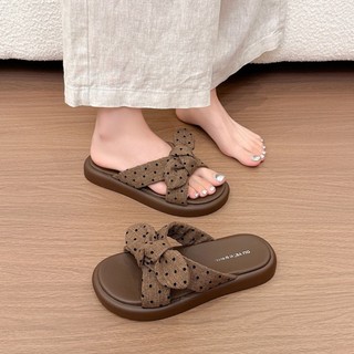 Giant Good-looking Thick-soled Slippers For Women To Wear Outside In The Summer New Style Sandal