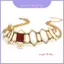 Vòng cổ mặt dây chuyền áo choàng Melisandre màu đỏ với chi tiết Ruby và phụ nữ nhiều lớp cho dây chuyền