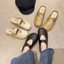 New Casual New Fashion Women's Outerwear Versatile Soft Bottom Baotou Half Drag Summer Lazy Shoe