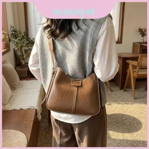 Túi Tote hợp thời trang Pu có túi bên trong và chất liệu chống nước hàng ngày để đi chơi