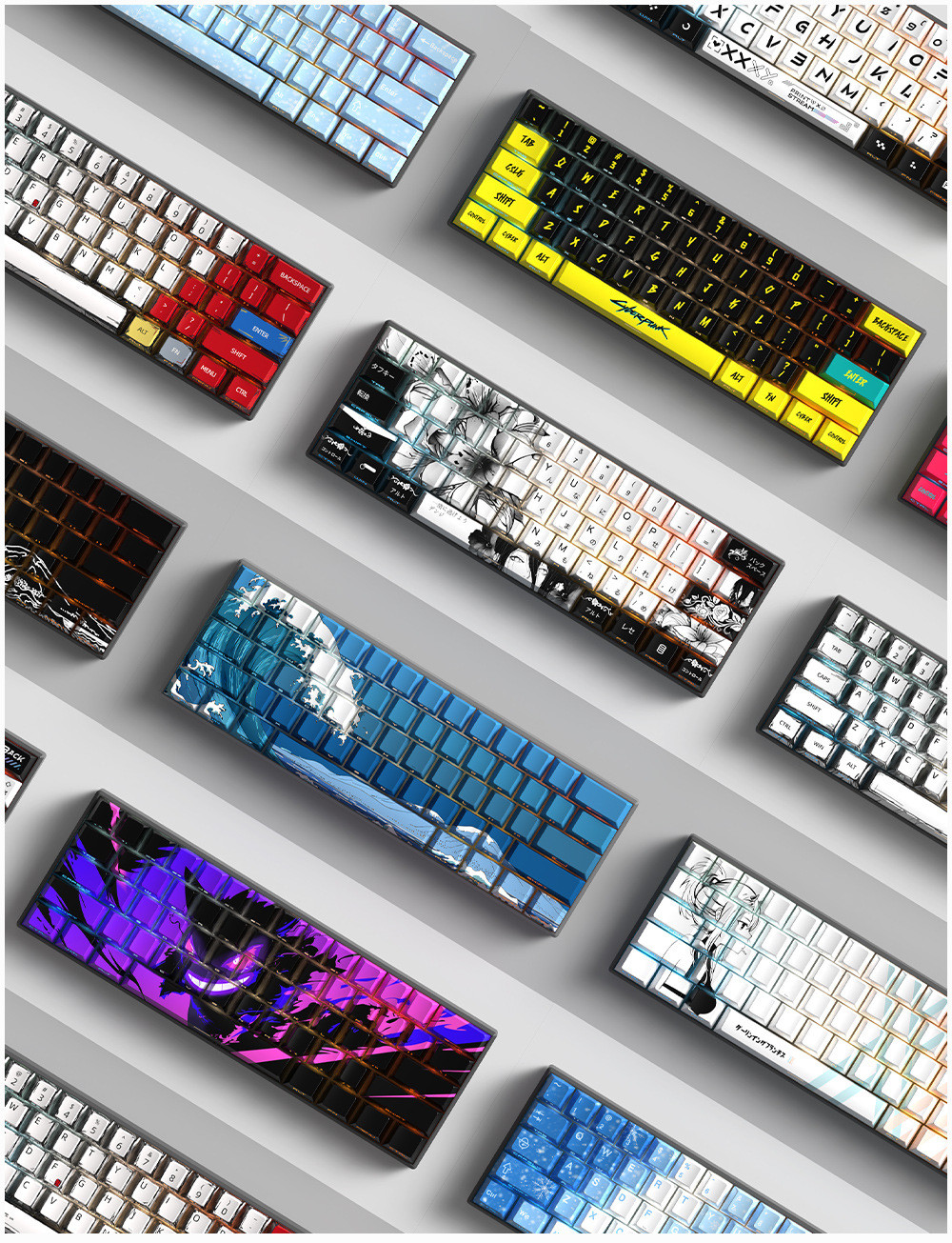 [GP] 104 phím Keycap Nhà máy chính hãng PBT Side Khắc Keycap Bàn phím ...