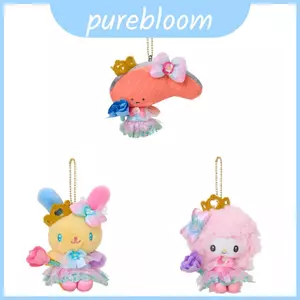 Blossom Heart Sanlio Soft Cat Sang Trọng Hình Với Ngọc Trai Nhung Chất Liệu Trang Trí Thanh Thiếu Niên Và