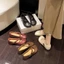 New Soft Soled Women's Shoes, Comfortable And Versatile, Shallow Mouth, Mango Head, Not Tiring F