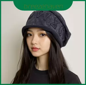 Mũ Cotton cổ điển tròn có thiết kế chống gió để sử dụng làm dịu da mặt hàng ngày