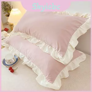 Vỏ Gối Bền Cotton Màu Trơn Cho Ký Túc Xá Sinh Viên Và Sử Dụng Tại Nhà
