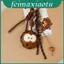 Cookie Pu Móc Khóa Handmade Với Thiết Kế Thực Phẩm Cho Phụ Kiện Quà Tặng Thời Trang