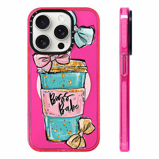 Ốp Sạc Từ Tính Không Dây Tương Thích Cho IPhone11 12 13 14 15 16 Pro Max Bowknot Coffee Cup Cover 15 16 PLUS 16E Silicone Mềm Trong Suốt Cản Vỏ Chống Sốc