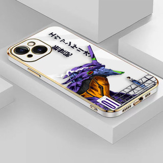 Phim Hoạt Hình Neon Genesis Evangelion Cover Smooth E-TPU Ốp Lưng Điện Thoại OPPO REALME 7 7I 8 8I 9I 10 11 12 C33 C35 C53 C55 C63 C65 NOTE 60 Màu Vỏ Silicon Mềm