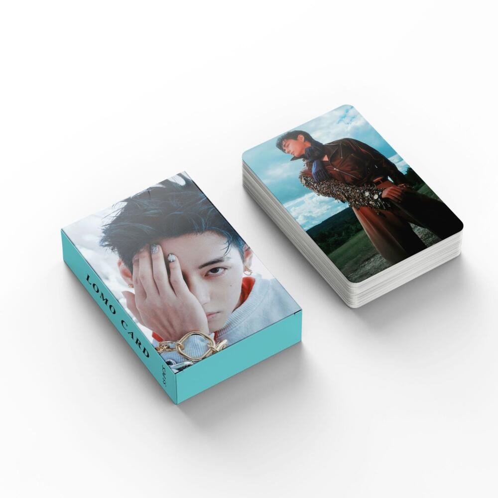 LINXX 55 Chiếc BTS Taehyung Mới Lomo Cards Bộ Sưu Tập Ba Chiều K-Pop Boy Band Fan Hàng Hóa Quà Tặng