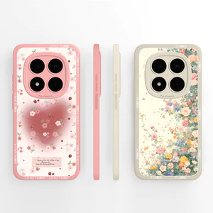 Dành Cho Redmi Note 15 Pro Plus 5G Ốp Điện Thoại Hoa Đáng Yêu Họa Tiết Mềm Silicon Lỏng Chất Lượng Cao Ốp Lưng Bảo Vệ Camera Vỏ Chống Sốc