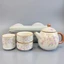 A049 Hedge Home Travel Tea Set Yiyantang Wisteria Flower Dragon Egg Pot One Pot 3 cốc có túi [Bồi thường gói bị hỏng]