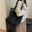 Thick Canvas Bags For Office Workers, Commuting Bags, Simple And Versatile Womens Shoulder Bags,