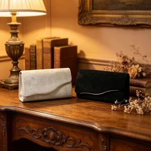 Suede Ladies Clutch Elegant Versatile Fashion Evening Bag Chain Messenger Bag Daily Commuting Ur