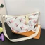 Túi đeo chéo Cotton họa tiết đáng yêu hình gấu trúc để đi chơi thông thường có túi điện thoại bên trong