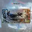 Playmat FF7 Battle - MTG Magic The Gathering x Final Fantasy Anime Battle Card Stitched Edges Mousepad