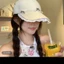 bow Lace Baseball Cap For Women, Korean Version, All-match Face-showing Small Peaked Cap, Large