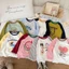Áo thun raglan dài tay không xương cho trẻ em từ tuổi trở lên áo thun dài tay có đáy bên trong