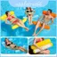 Tùy chọn màu sắc sống động Võng nước nổi bơm hơi cho các hoạt động mùa hè vui nhộn