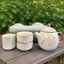 A049 Hedge Home Travel Tea Set Yiyantang Wisteria Flower Dragon Egg Pot One Pot 3 cốc có túi [Bồi thường gói bị hỏng]