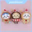 Nhân vật Chiikawa Gingerbread Phụ kiện túi sang trọng có quà tặng làm đầy mềm cho ngày lễ