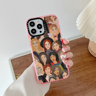 Ốp Lưng Tuần Lễ Thời Trang Trái Tim Evangelista Tương Thích Cho IPhone 11 14 15 16 Pro Max 12 13 Mini Cover X XR XS Max Silicone Mềm Trong Suốt SE 2022 6 7 8 Plus Vỏ Chống Sốc