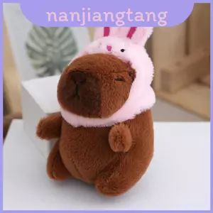 Móc khóa sang trọng Capybara đa năng Móc khóa mềm mại và huýt sáo cho trẻ em và người sưu tập với phong cách vui nhộn