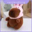 Móc khóa sang trọng Capybara đa năng Móc khóa mềm mại và huýt sáo cho trẻ em và người sưu tập với phong cách vui nhộn