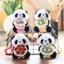 Gấu Trúc Cầm Hoa Ngắn Sang Trọng Móc Khóa Búp Bê Động Vật Cho Thanh Thiếu Niên Và Người Sưu Tập