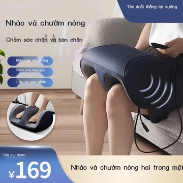 [Siêu Hot] Máy massage bắp chân, máy massage chân, máy trị liệu chân bằng rung và nhào nặn, quà tặ