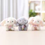 Thỏ ấm cúng Plushie có móc khóa cho phụ nữ và trẻ em Quà tặng