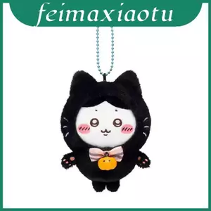 Giyii Chiikawa Halloween Mèo Đen Sang Trọng Móc Khóa Dành Cho Tuổi Teen Và Người Sưu Tập Sử Dụng