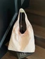 Túi Tote Nylon Phong Cách Dung Tích Nhỏ Có Dây Kéo Đóng Cửa Cho Nữ Sử Dụng Hàng Ngày