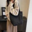 Thick Canvas Bags For Office Workers, Commuting Bags, Simple And Versatile Womens Shoulder Bags,