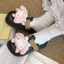 Cartoon Melody Comfort Year New Style Outerwear Dating Matching Skirt Baotou Half Drag Non-slip