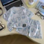 Bộ trang phục ngắn tay họa tiết chữ Cotton mùa hè cho bé trai