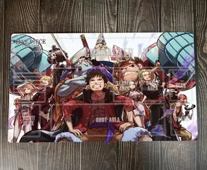 Trò chơi bảng O-P OPCG TCG CCG Thảm giao dịch Thẻ trò chơi Pad Duel Playmat Khâu cạnh 350x600x2mm