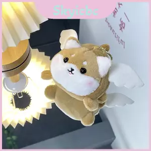 Charming Pp Cotton Thú Nhồi Bông Plushie Wagging Đuôi Lợn Bay Đồ Chơi Dễ Thương