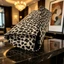 Women's Leopard Print Suede Clutch Bag, Elegant And Versatile, Fashionable, Stylish Leather Cros