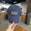 Korean Version Ins Letter Embroidery Red Baseball Cap For Women Spring And Summer Wide Brim Big F