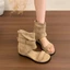 French Retro Wedge Heel Inner Heightening And Slimming Sandals For Women's Summer Outer Wear Ver