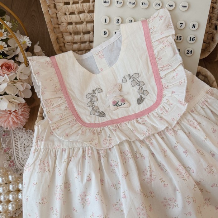 Children's Clothing Girls Fresh Dresses Children's Baby Infants Exquisite Sweet Cute Dresses