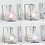Móc khóa đồ chơi sang trọng đáng yêu Penguin với màu sắc tươi sáng cho bữa tiệc ủng hộ