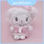 Móc khóa sang trọng My Melody với bông Pp để làm đầy quà tặng trang trí và