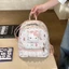 Ba lô cô gái Hello Kitty dễ thương Kiểu dáng cao cấp Phong cách lười biếng tinh tế Internet Ba l