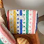 Hộp đựng trang điểm phong cách Polyester Retro có họa tiết hình học cho nam và nữ