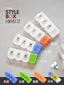 Hộp Đựng Thuốc Nhỏ Sáng Hàng Ngày Trưa Người Cao Tuổi Di Động Kích Thước Nhỏ Mini Một Tuần Di Động Đóng Gói Phụ 3 Ngăn 7 Ngày Dung Tích Lớn Lưu Trữ
