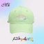 New Korean Style All-match Kitten Embroidered Baseball Cap With Brim Showing Face, Small Hat Wit